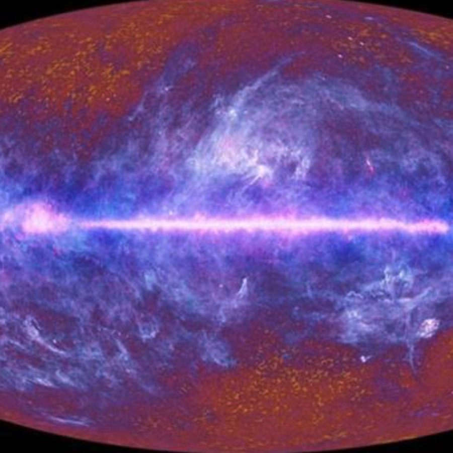 All-sky map of the Milky Way